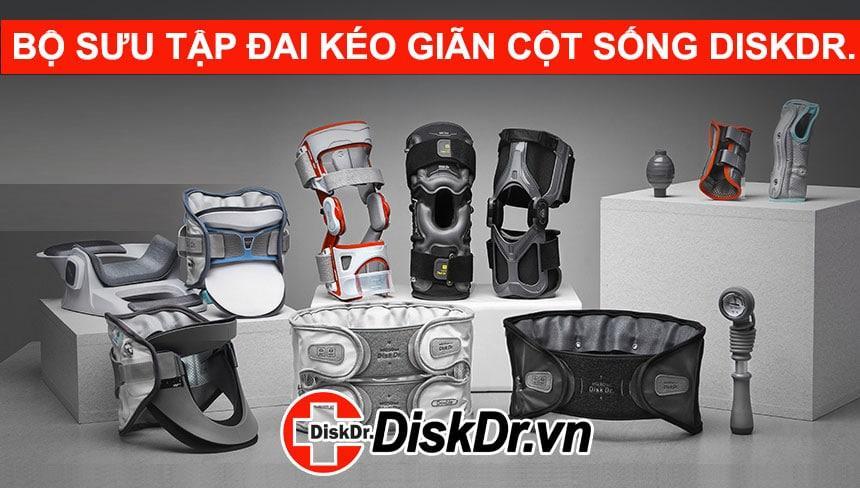 Bộ sưu tập đai lưng, đai cổ, đai khớp gối, đai cổ tay DiskDr. 2019