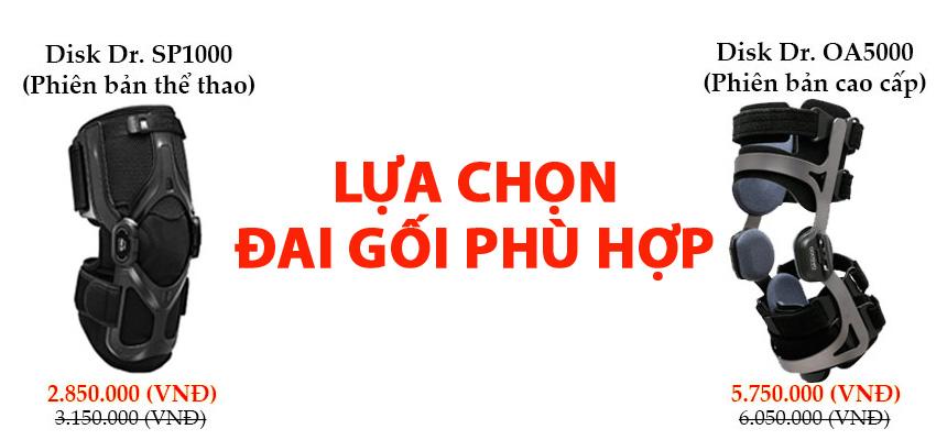 Lựa chọn đai gối phù hợp