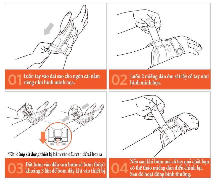 Cách sử dụng đai cổ tay diskdr nw10