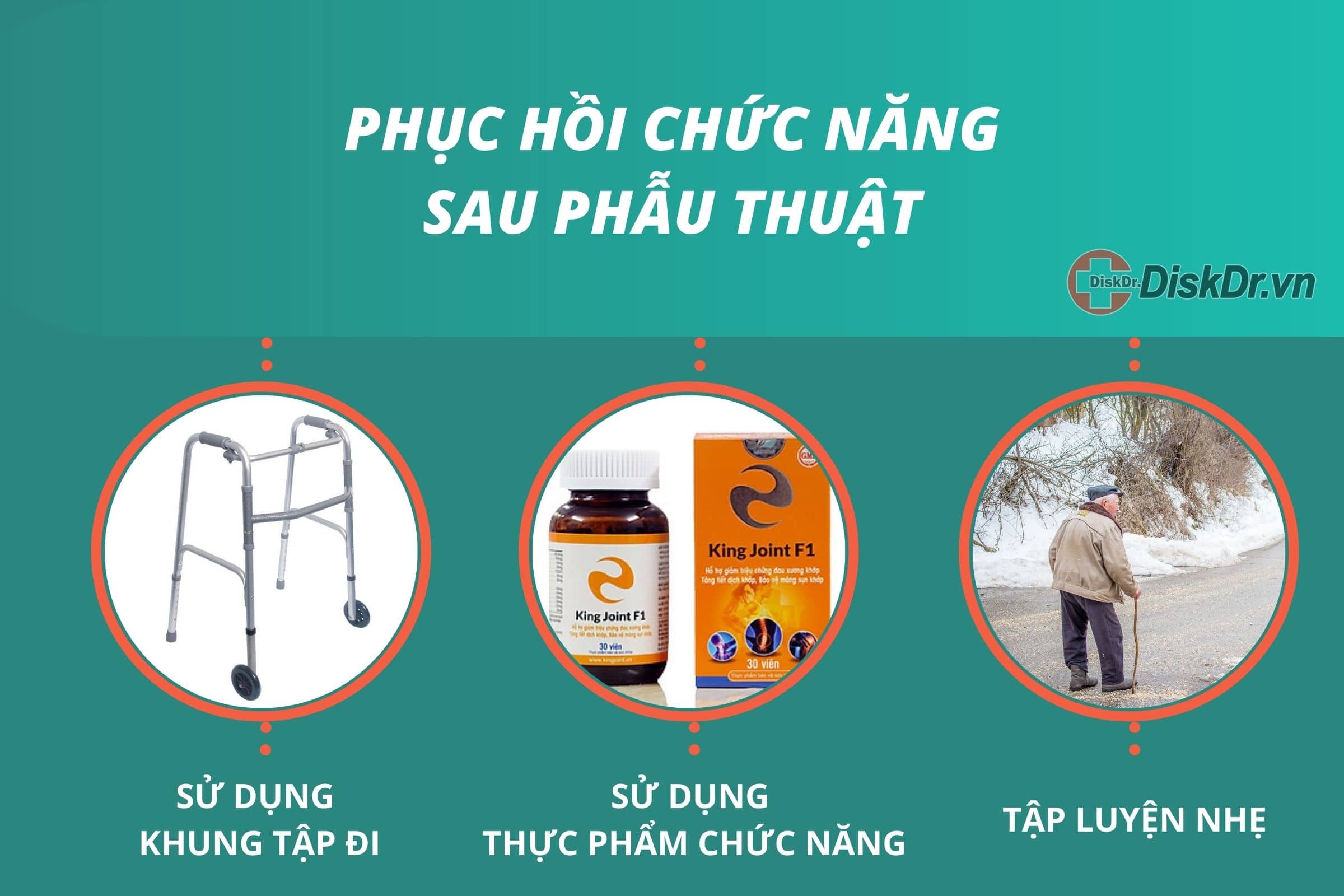 Phục hồi sau mổ thoát vị đĩa đệm cột sống lưng