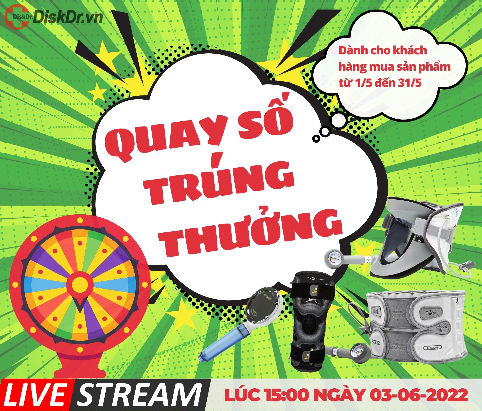 Quay số trúng thưởng tháng 6