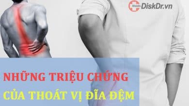 Những triệu chứng cơ bản của thoát vị đĩa đệm