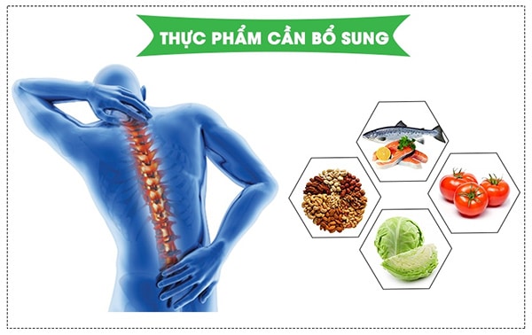 Bổ sung các loại thực phẩm tốt cho xương khớp