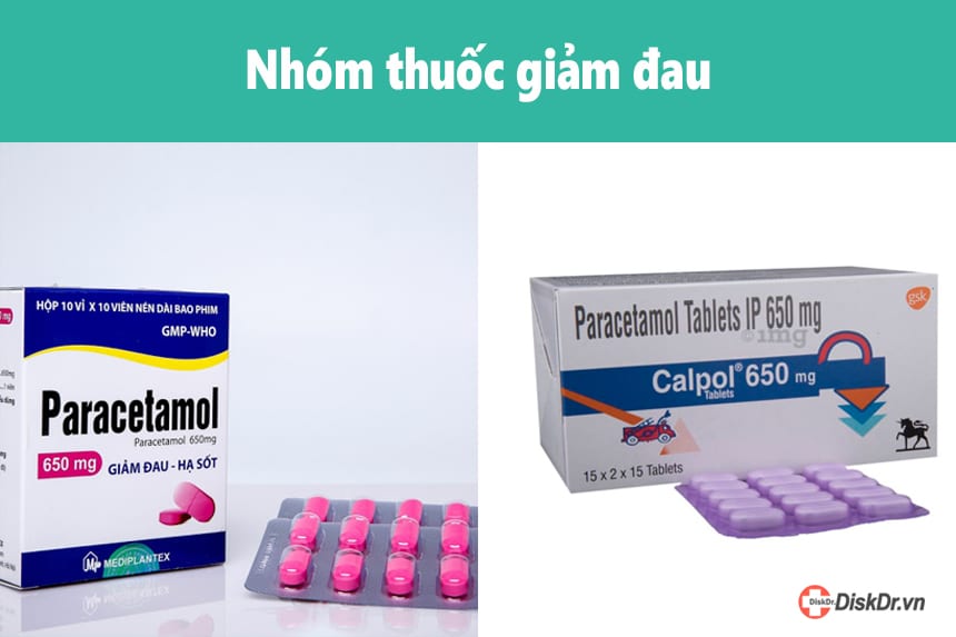 Điều trị thoát vị đĩa đệm bằng thuốc giảm đau