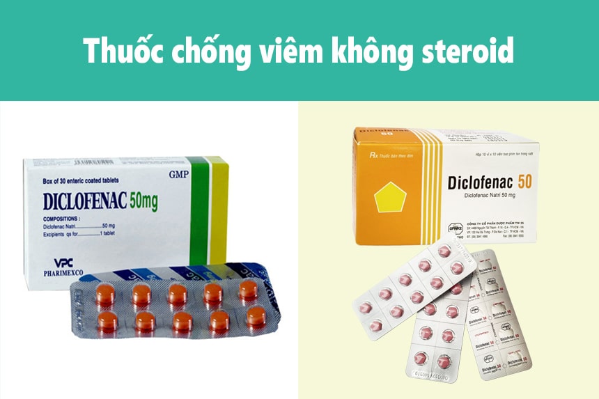 Điều trị thoát vị đĩa đệm bằng thuốc kháng viêm không steroid Diclofenac