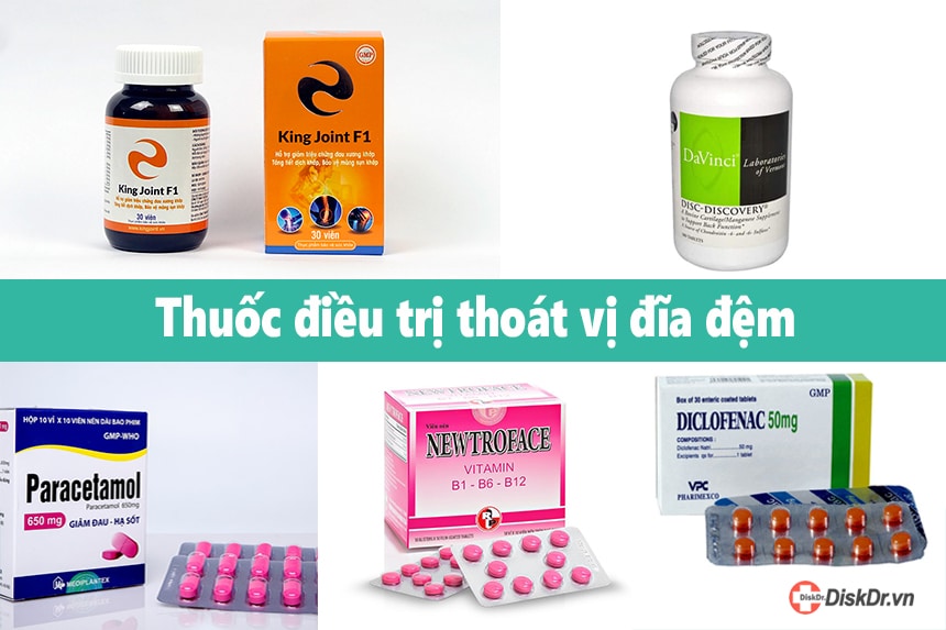 Thuốc điều trị thoát vị đĩa đệm