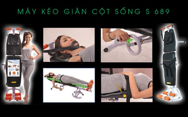 Máy kéo giãn cột sống S689