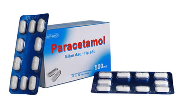 Thuốc giảm đau thoát vị đĩa đệm Paracetamol