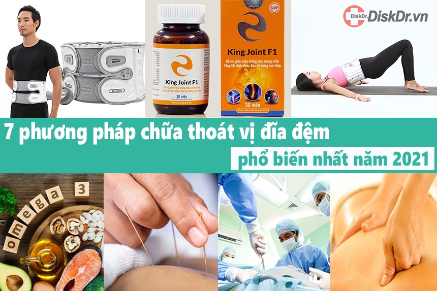 7 phương pháp chữa thoát vị đĩa đệm phổ biến