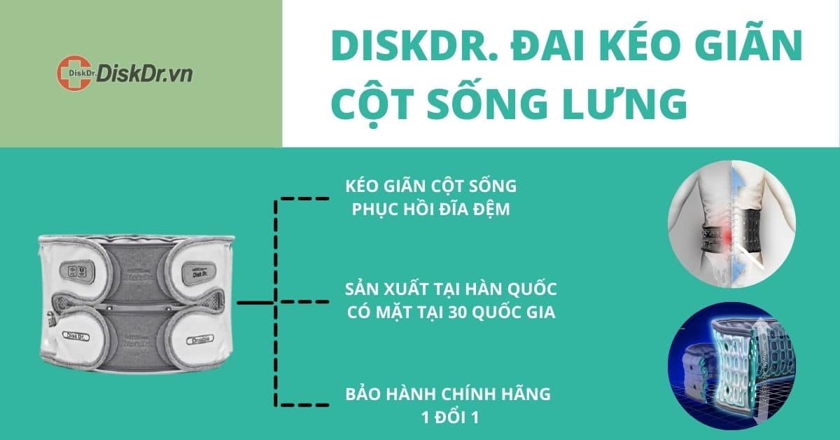 Đai lưng cột sống chữa thoát vị đĩa đệm thế nào?