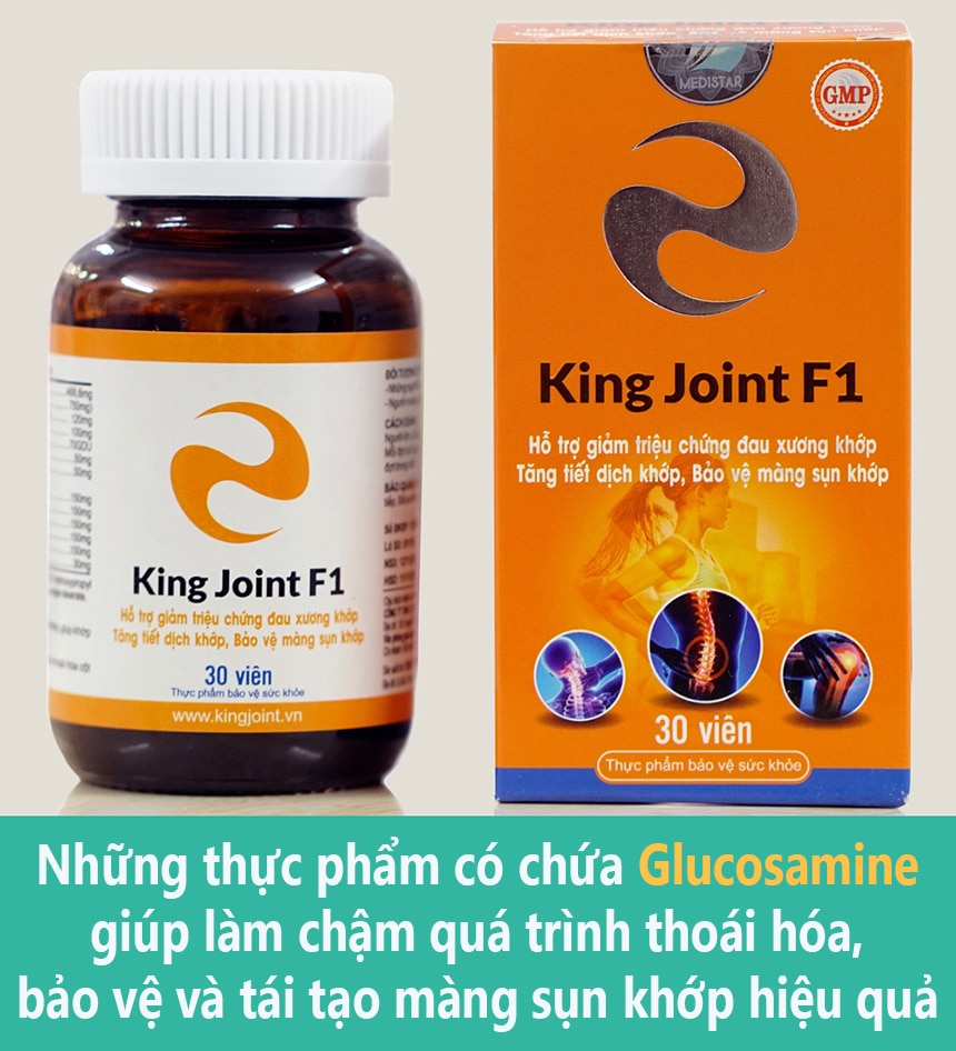 Glucosamine có tác dụng hiệu quả đối với các bệnh xương khớp