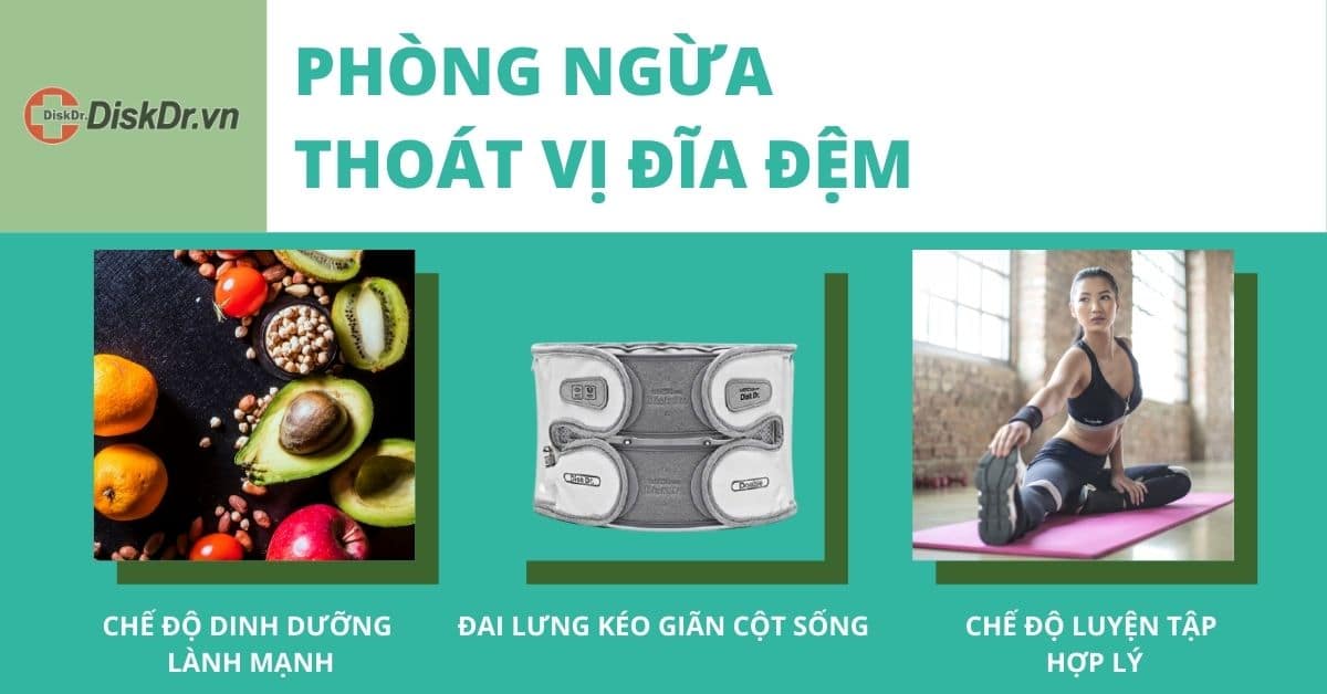 Cách phòng bệnh thoát vị đĩa đệm