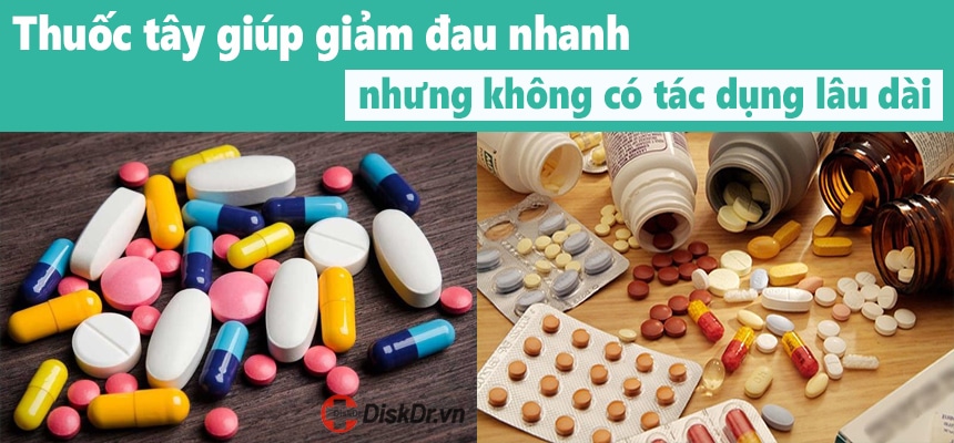 Thuốc tây giúp giảm cơn đau nhanh chóng