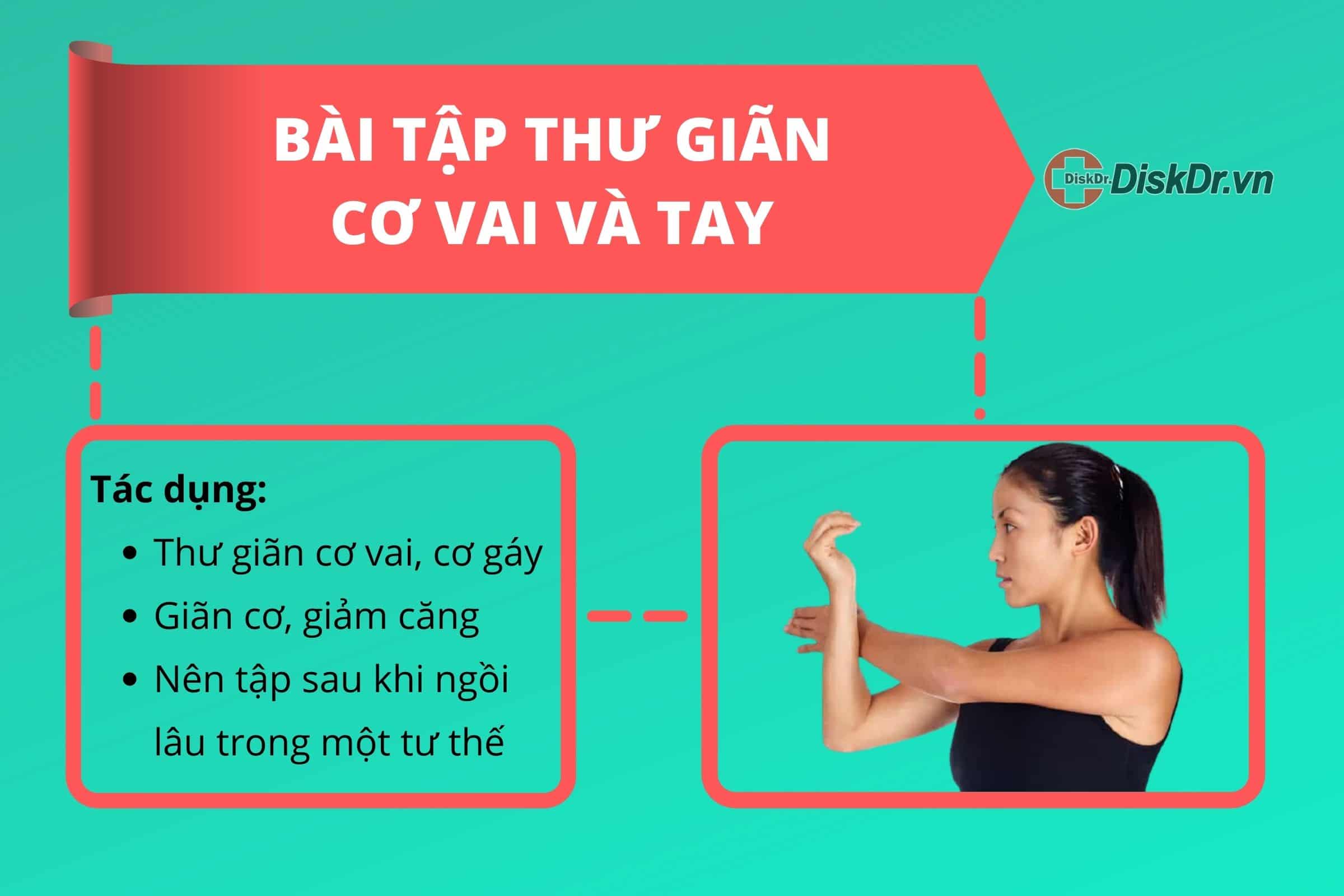 Bài tập thư giãn cơ vai và gáy