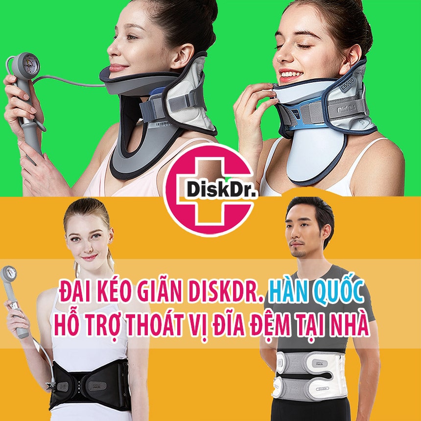DiskDr. là giải pháp hỗ trợ thoát vị đĩa đệm tại nhà hàng đầu hiện nay