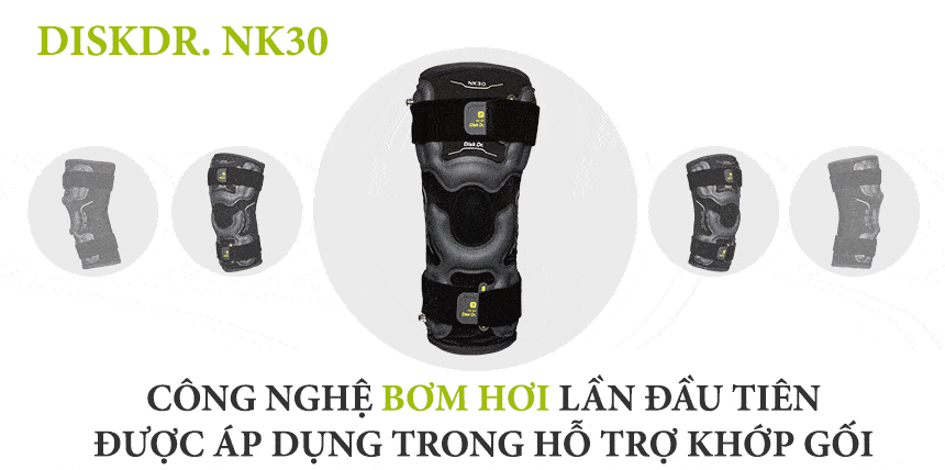 DiskDr. NK30 là liệu pháp hỗ trợ khớp gối số 1 Việt Nam
