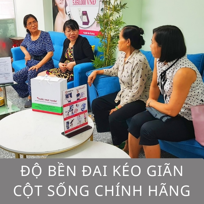 độ bền đai lưng cột sống chính hãng DiskDr.