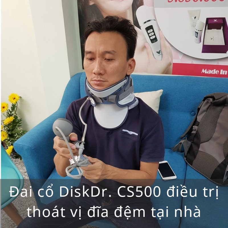 DiskDr. CS500 có tác dụng như máy kéo giãn cột sống