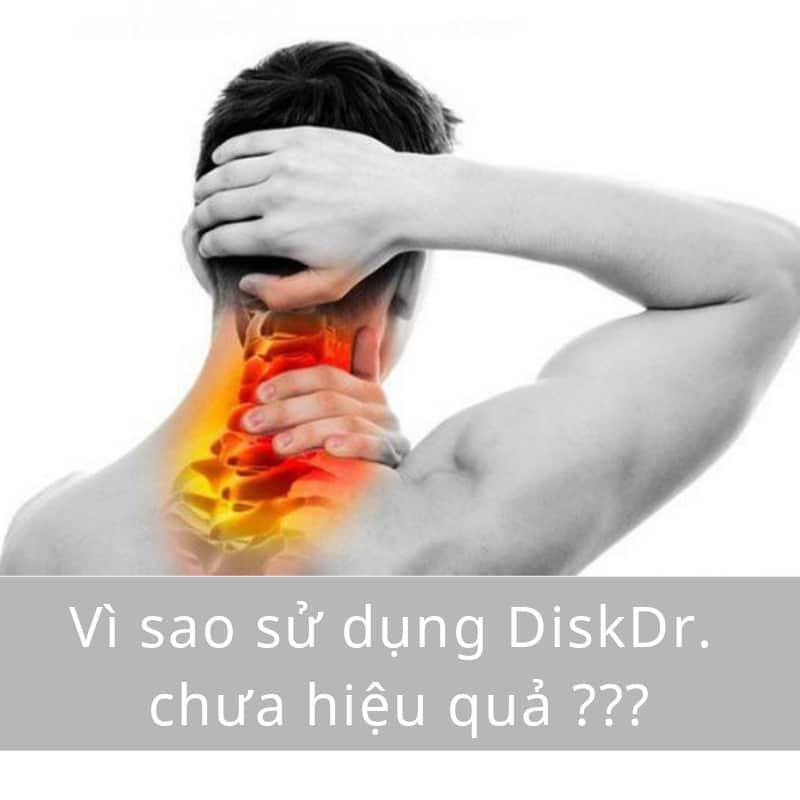 Sử dụng DiskDr. chưa hiệu quả do đâu?