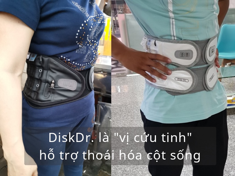 DiskDr. là vị cứu tinh trong hỗ trợ thoái hóa cột sống