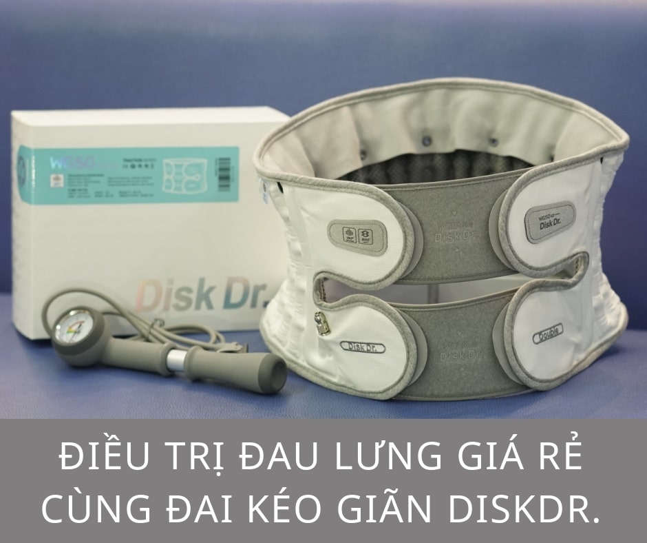 DiskDr. điều trị đau lưng giá rẻ