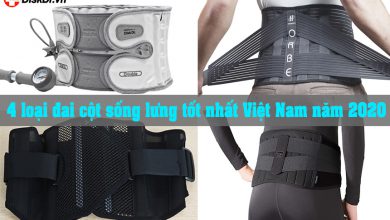 4 loại đai cột sống lưng tốt nhất Việt Nam năm 2020