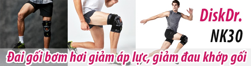 Đối bơm hơi, điều trị đau khớp gối DiskDr. NK30
