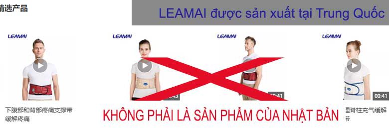 Đai kéo giãn cột sống Leamai - Trung Quốc