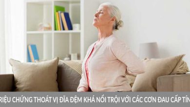 Triệu chứng thoát vị đĩa đệm rất nổi trội