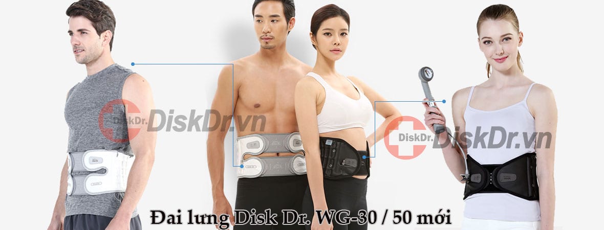 Đai cột sống DiskDr được nhiều người tin dùng