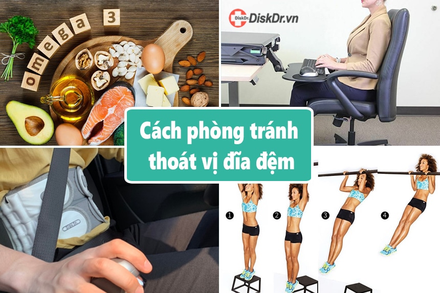 Cách phòng tránh thoát vị đĩa đệm