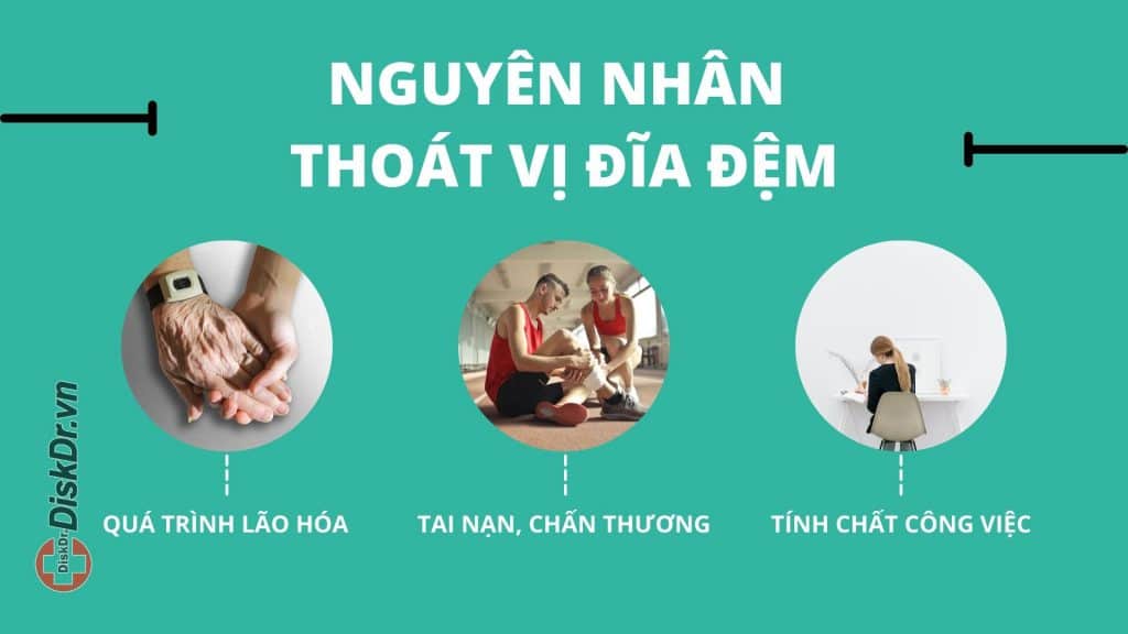 Nguyên nhân gây nên thoát vị đĩa đệm