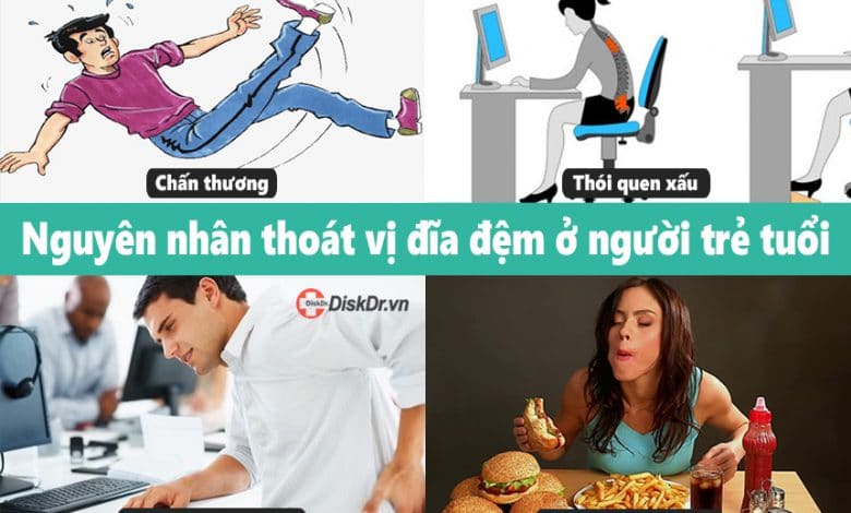 nguyên nhân thoát vị đĩa đệm ở người trẻ tuổi