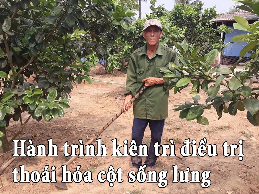 kiên trì điều trị thoái hóa cột sống lưng