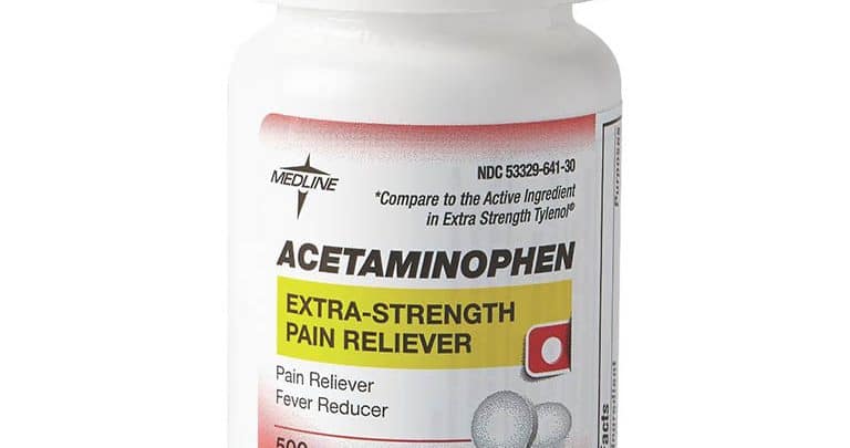 Acetaminophen là một loại thuốc giảm đau lưng loại nhẹ