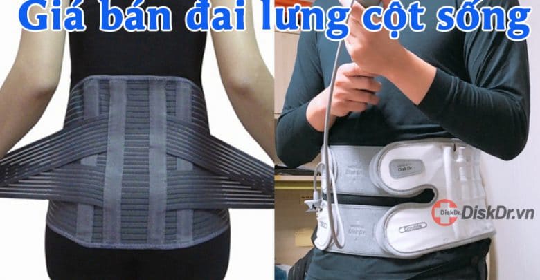 Giá bán đai lưng cột sống như thế nào