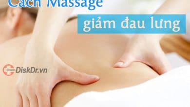 Cách massage giảm đau lưng