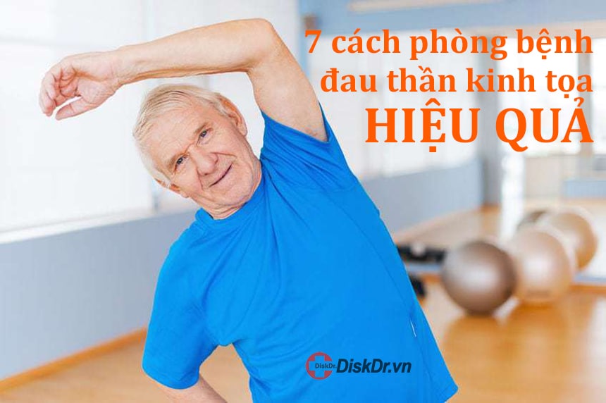 7 cách phòng bệnh đau thần kinh tọa