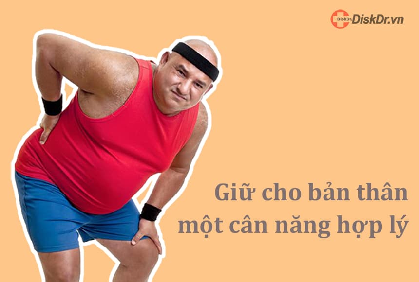 Luôn giữ cho bản thân một cân nặng hợp lý