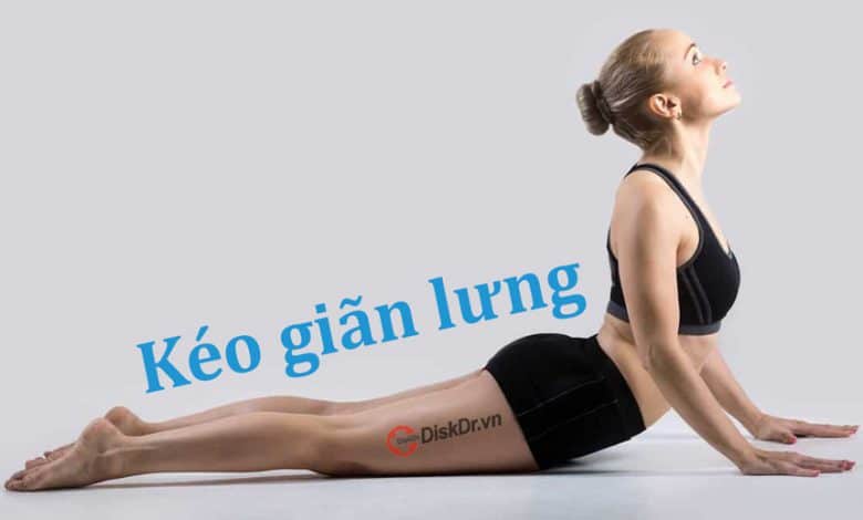 bài tập kéo giãn lưng