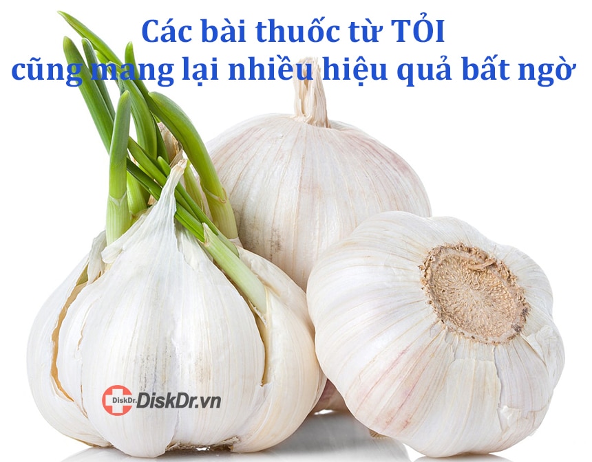 Các bài thuốc từ tỏi cũng mang lại nhiều hiệu quả bất ngờ