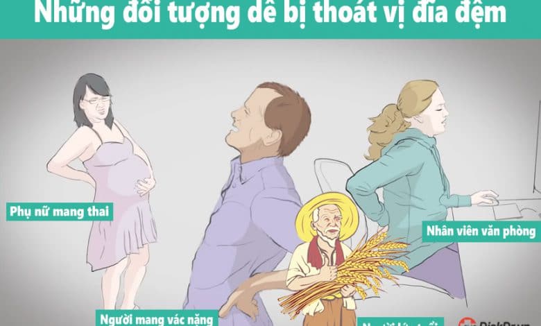 Những đối tượng dễ bị thoát vị đĩa đệm