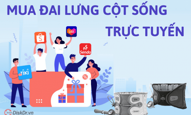 Hướng dẫn mua đai lưng cột sống trực tuyến