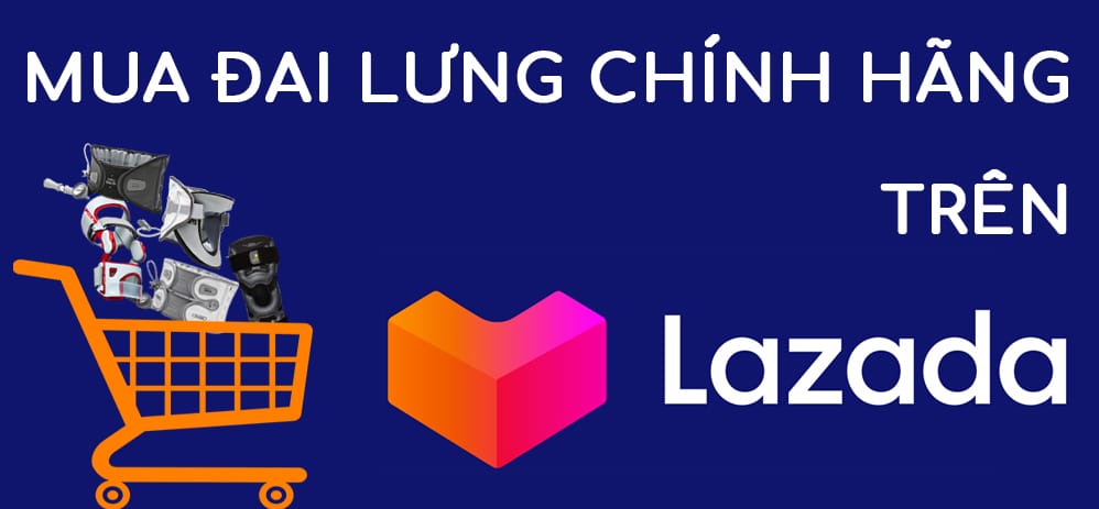 Mua đai lưng chính hãng trên Lazada