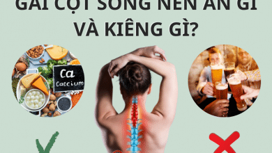 Gai cột sống nên ăn gì và kiêng gì