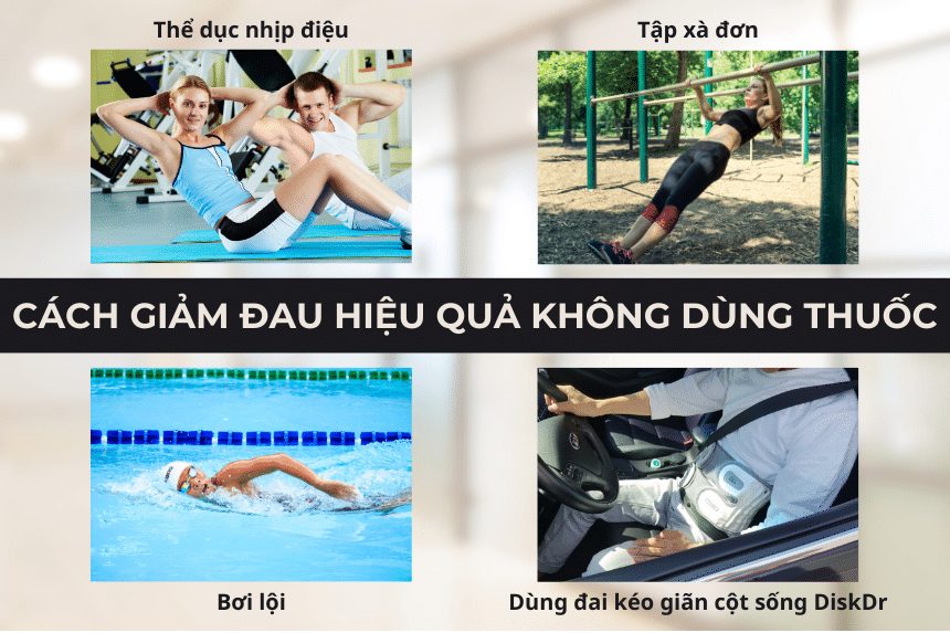 Cách giảm đau hiệu quả không dùng thuốc