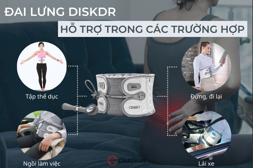 Đai kéo giãn DiskDr Hàn Quốc