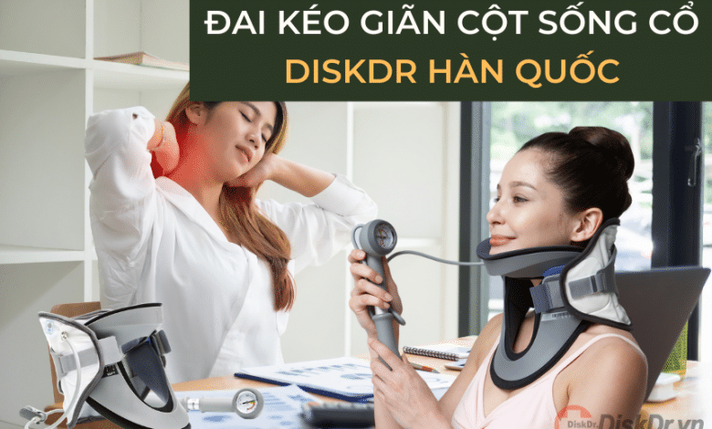 Đai kéo giãn cột sống cổ DiskDr. Hàn Quốc