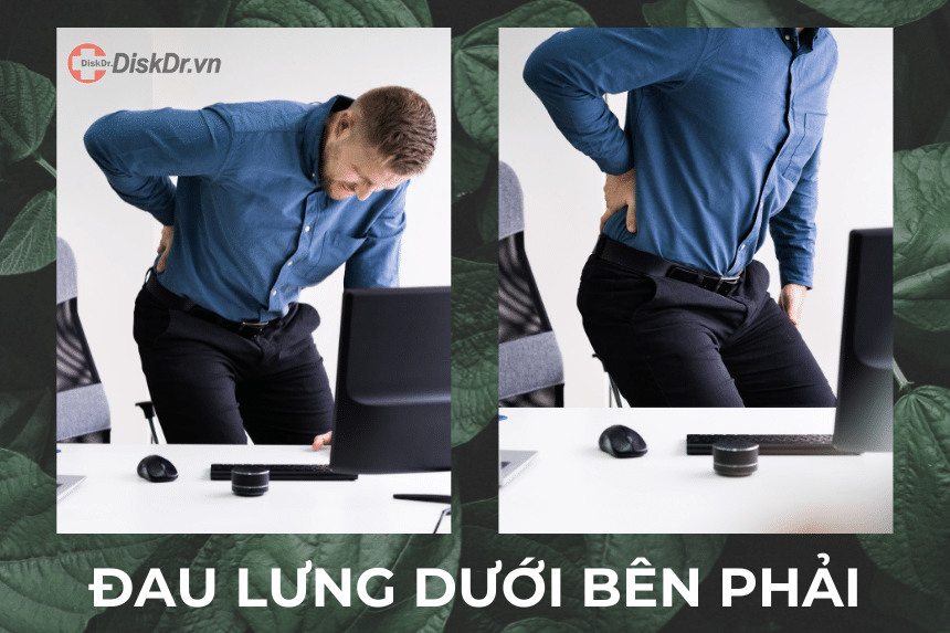 Đau lưng dưới bên phải