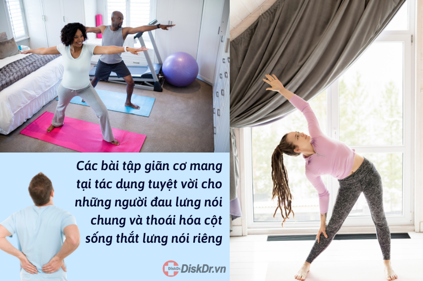 Tập các bài tập giãn cơ